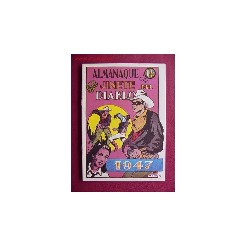 EL JINETE DEL DIABLO (LERSO). ALMANAQUE 1947 (facsimil)